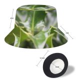 yanfind Adult Fisherman's Hat Winter Greenery Christmas Leaves Holly Plant Bush Plane Flower Holly Leaf Tree Fishing Fisherman Cap Travel Beach Sun protection