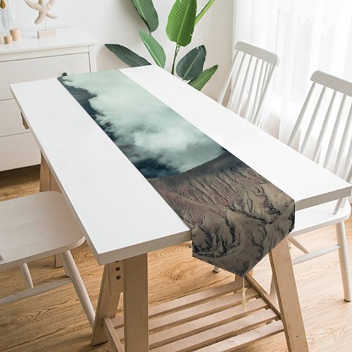 Yanfind Table Runner Domain Pictures Outdoors Grey Crater Volcano Public Art Mountain Images Wallpapers Everyday Dining Wedding Party Holiday Home Decor