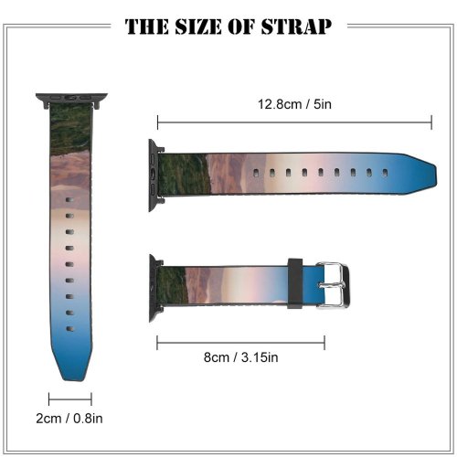 yanfind Watch Strap for Apple Watch Cerqueira  Hills Itatiaia National Park Mountains Landscape Compatible with iWatch Series 5 4 3 2 1