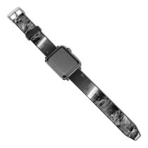 yanfind Watch Strap for Apple Watch Pond Fountain Rock Shelf Rockery  Spring Waterfall Natural Landscape Resources Compatible with iWatch Series 5 4 3 2 1