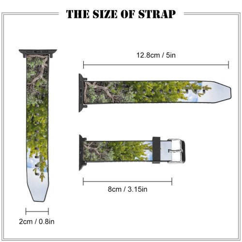yanfind Watch Strap for Apple Watch Landscape Abies Plant Wilderness Pictures PNG Nm Outdoors Taos Tree Southwest Compatible with iWatch Series 5 4 3 2 1