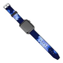 yanfind Watch Strap for Apple Watch William Warby Jellyfish Underwater Glowing Compatible with iWatch Series 5 4 3 2 1