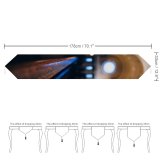 Yanfind Table Runner Blur Focus Christianity Religion Design Aisle Columns Lights Wooden Church Architecture Arches Everyday Dining Wedding Party Holiday Home Decor