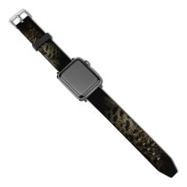 yanfind Watch Strap for Apple Watch Black Dark Leopard Wild Dark Compatible with iWatch Series 5 4 3 2 1