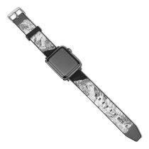 yanfind Watch Strap for Apple Watch Francia Pelvoux Peak Pictures Outdoors Grey Snow Free Range  Birds Compatible with iWatch Series 5 4 3 2 1