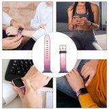 yanfind Watch Strap for Apple Watch Meiying  Cityscape Urban Foggy Sunrise Skyscrapers Compatible with iWatch Series 5 4 3 2 1