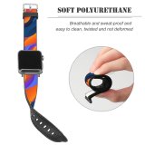 yanfind Watch Strap for Apple Watch Catherine Pearson Abstract Colorful Texture Compatible with iWatch Series 5 4 3 2 1