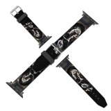 yanfind Watch Strap for Apple Watch Black Dark Bikes  Agusta Dragster  SCS Night Tarmac Compatible with iWatch Series 5 4 3 2 1