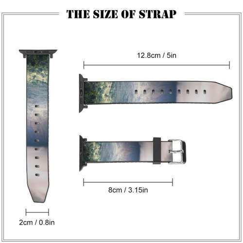yanfind Watch Strap for Apple Watch Costa Sky  Domain Plant Public Travel Outdoors Rica Wallpapers Images Compatible with iWatch Series 5 4 3 2 1