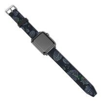 yanfind Watch Strap for Apple Watch Leaves Plant Botanical Garden Compatible with iWatch Series 5 4 3 2 1