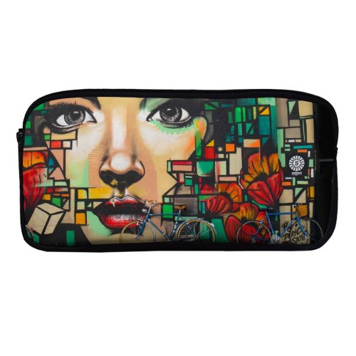 yanfind Pencil Case YHO Modernart  Streetart Wallpapers Modernphotography Free Bike  Grafitti Art Pictures Street Zipper Pens Pouch Bag for Student Office School