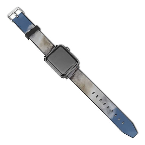 yanfind Watch Strap for Apple Watch Eruption Domain Pictures Sea Outdoors Grey Volcano Public Geyser  Images Compatible with iWatch Series 5 4 3 2 1