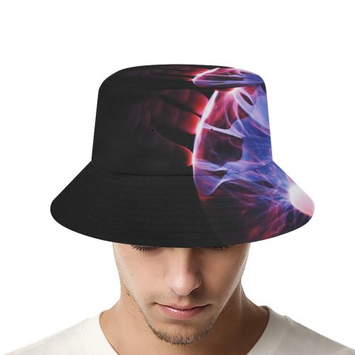 yanfind Adult Fisherman's Hat Technology Wallpapers Fire Flame Globe Tech Tecnology Free Future Hands Magic Wallpapwer Fishing Fisherman Cap Travel Beach Sun protection