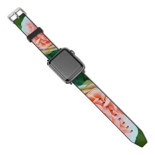 yanfind Watch Strap for Apple Watch Flower Rose Images Free Türkiye Plant Geranium Petal Ankara Stock Compatible with iWatch Series 5 4 3 2 1