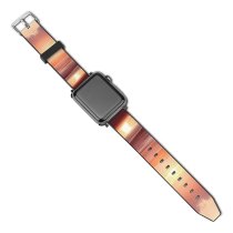 yanfind Watch Strap for Apple Watch Jordan Steranka Beach Sunset Sunlight Rocks Exposure Reflection Dawn Compatible with iWatch Series 5 4 3 2 1
