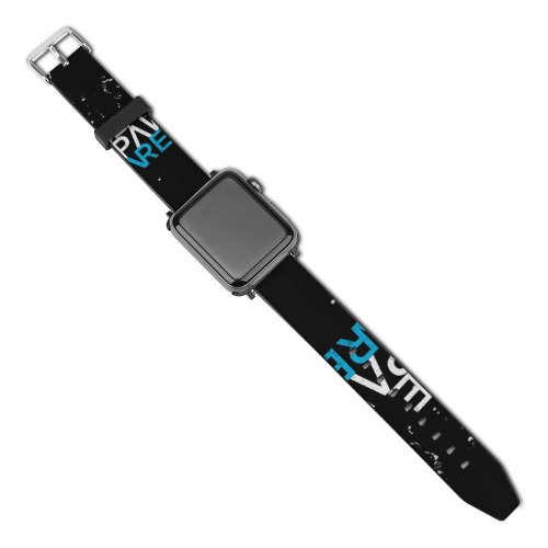yanfind Watch Strap for Apple Watch Black Dark Quotes Respawn Live Die Repeat Hardcore Gamer Quotes Dark Compatible with iWatch Series 5 4 3 2 1
