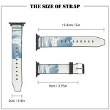 yanfind Watch Strap for Apple Watch Landscape Rock Explore Pictures Alaska Cloud Outdoors Snow  Free Hike Compatible with iWatch Series 5 4 3 2 1