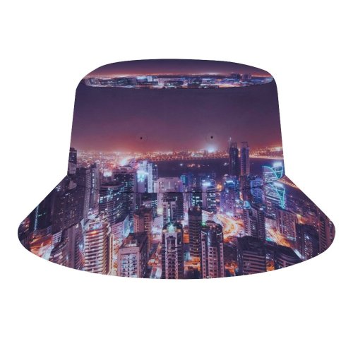 yanfind Adult Fisherman's Hat Daniel Zacatenco Dubai City United Arab Emirates City Cityscape Night Time City Fishing Fisherman Cap Travel Beach Sun protection