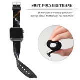 yanfind Watch Strap for Apple Watch Dark  Closeup Big Cat Compatible with iWatch Series 5 4 3 2 1