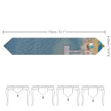 Yanfind Table Runner Boats Coast Vacation Landscape Daylight Travel Island Beach Watercrafts Tropical Outdoors Scenic Everyday Dining Wedding Party Holiday Home Decor