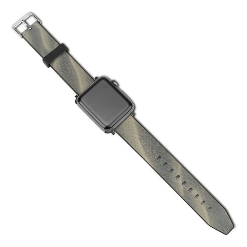yanfind Watch Strap for Apple Watch Textura Beach Duna Sand Natural Dune Erg Landscape Aeolian  Geology Sea Compatible with iWatch Series 5 4 3 2 1