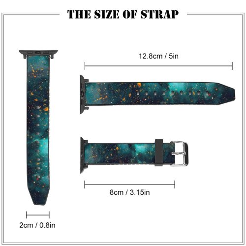 yanfind Watch Strap for Apple Watch Universe Imagination Mood Nebula Poem Outer Space Free  Realismomagico Outdoors Compatible with iWatch Series 5 4 3 2 1