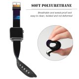 yanfind Watch Strap for Apple Watch Dark Architecture Steve Jobs Theater Park  Colorful Compatible with iWatch Series 5 4 3 2 1