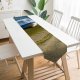 Yanfind Table Runner Voats Vehicle Transport Stranded Boat Sky Mooring Moor Anchor Tourism Tide Tree Everyday Dining Wedding Party Holiday Home Decor