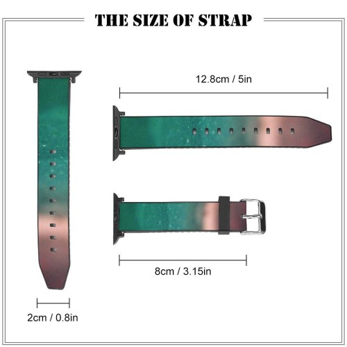 yanfind Watch Strap for Apple Watch Colours Domain Outer Pictures Macro Abstract Astronomy Public Space Nebula Universe Compatible with iWatch Series 5 4 3 2 1