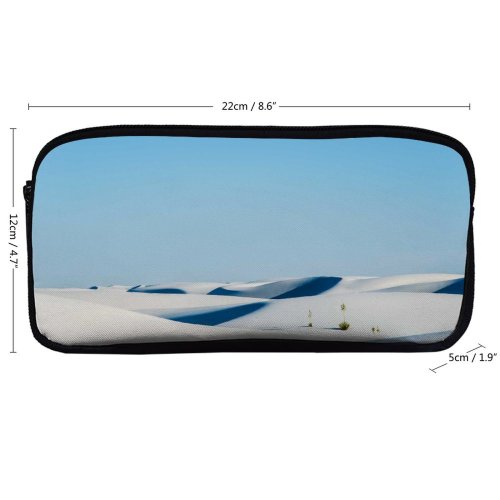 yanfind Pencil Case YHO Paul Kurlak Sands National Monument Desert Landscape Mexico Zipper Pens Pouch Bag for Student Office School