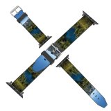 yanfind Watch Strap for Apple Watch Mount Rainier Eunice Lake Landscape Sky  Mountains Snow Covered Trees Clear Compatible with iWatch Series 5 4 3 2 1