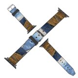 yanfind Watch Strap for Apple Watch Ioannina Range Sky  Tzoumerka Housing Wilderness Free Bunker Kalarrites Outdoors Compatible with iWatch Series 5 4 3 2 1
