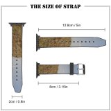 yanfind Watch Strap for Apple Watch Rural Savanna Countryside Pasture Horse Farm Pictures Grassland Outdoors Stock Grey Compatible with iWatch Series 5 4 3 2 1