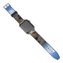 yanfind Watch Strap for Apple Watch Landscape Domain Canyon Valley Pictures Outdoors Mesa Panoramic Public 延边朝鲜族自治州 Plateau Compatible with iWatch Series 5 4 3 2 1