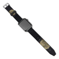 yanfind Watch Strap for Apple Watch Universe  Evening  Night Round Outer  Space Bow Winter Compatible with iWatch Series 5 4 3 2 1