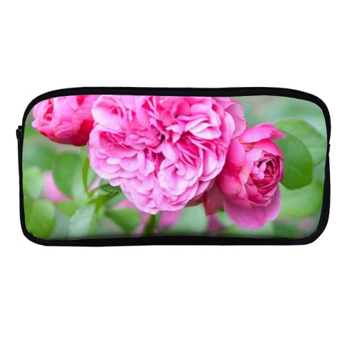 yanfind Pencil Case YHO Poznań Geranium Images Carnation Rose Petal Peony Dahlia Plant Polska Garden Stock Zipper Pens Pouch Bag for Student Office School