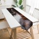 Yanfind Table Runner Funny Curiosity Sunset Cute Eye Portrait Kitten Pet Furry Whisker Fur Wildlife Everyday Dining Wedding Party Holiday Home Decor
