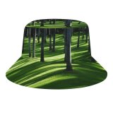 yanfind Adult Fisherman's Hat Grass Trees Woods Daylight Forest Landscape Fishing Fisherman Cap Travel Beach Sun protection