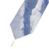 Yanfind Table Runner Winter Winter Natural Atmospheric Sun Landscape Mountain Sky Snow Landforms Switzerland Mountainous Everyday Dining Wedding Party Holiday Home Decor