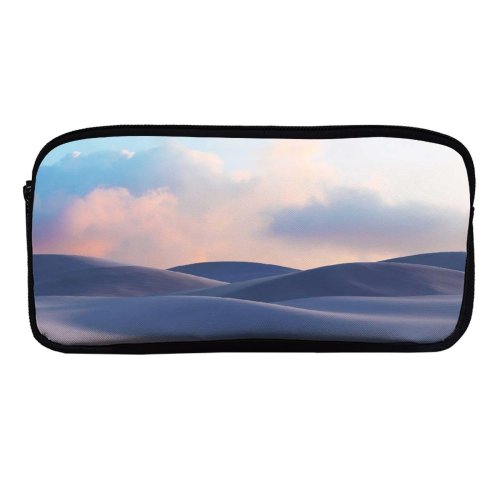 yanfind Pencil Case YHO Sand Dunes Desert Landscape Evening  X Microsoft Zipper Pens Pouch Bag for Student Office School