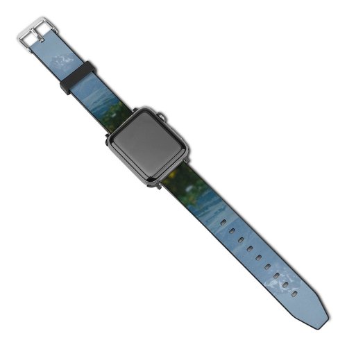 yanfind Watch Strap for Apple Watch Landscape Peak Countryside Plant Wilderness Activities Slope Wallpapers Pictures Outdoors Stock Compatible with iWatch Series 5 4 3 2 1