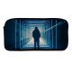 yanfind Pencil Case YHO Otto Berkeley Vanishing Point Lights Patterns Symmetrical Indoor Zipper Pens Pouch Bag for Student Office School