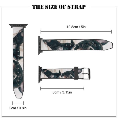 yanfind Watch Strap for Apple Watch Dog Pet  Pictures Domain Images Public French Compatible with iWatch Series 5 4 3 2 1