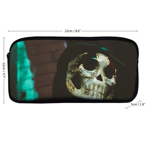 yanfind Pencil Case YHO October Images Fall Autumn Providence Rhode Island Wallpapers Horror Scary Halloween Costume Zipper Pens Pouch Bag for Student Office School