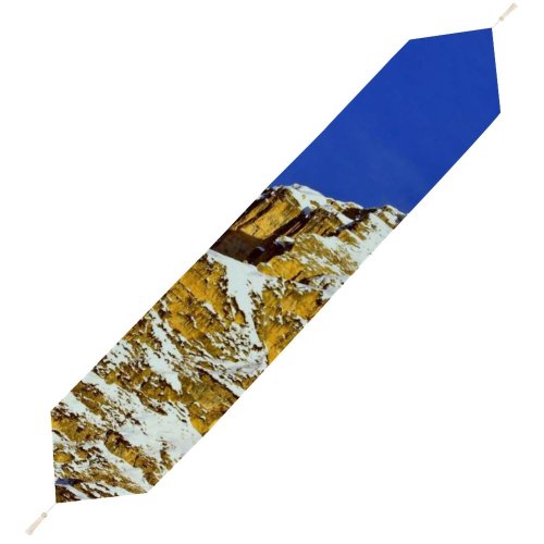 Yanfind Table Runner Wallpapers Peak Pictures Range Outdoors Ice Cliff Snow Creative Mountain Images Everyday Dining Wedding Party Holiday Home Decor