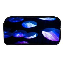 yanfind Pencil Case YHO William Warby Abstract Dark Stands Purple Zipper Pens Pouch Bag for Student Office School