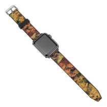 yanfind Watch Strap for Apple Watch Land Pictures Vegetation Outdoors Plant Maple Domain Tree Images Bush Public Compatible with iWatch Series 5 4 3 2 1