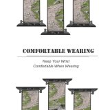 yanfind Watch Strap for Apple Watch Travel Tourism Traking   Valley Mountainous Landforms Larix LyalliiSubalpine Larch Wilderness Compatible with iWatch Series 5 4 3 2 1