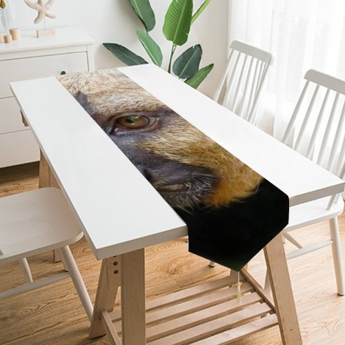Yanfind Table Runner Dog Wildlife Free Monkey Wild Wallpapers Faced Primate Baboon Images Pictures Everyday Dining Wedding Party Holiday Home Decor