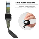 yanfind Watch Strap for Apple Watch Scenery Field Savanna Grass Rural Plant Outdoors Farm Wallpapers Land Grassland Compatible with iWatch Series 5 4 3 2 1